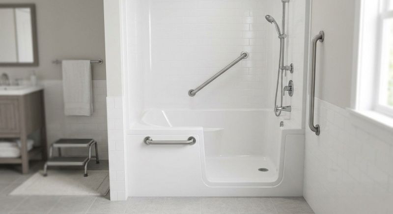 Accessible Tub Installation
