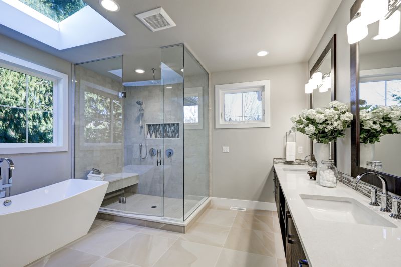 Open Concept Bathrooms